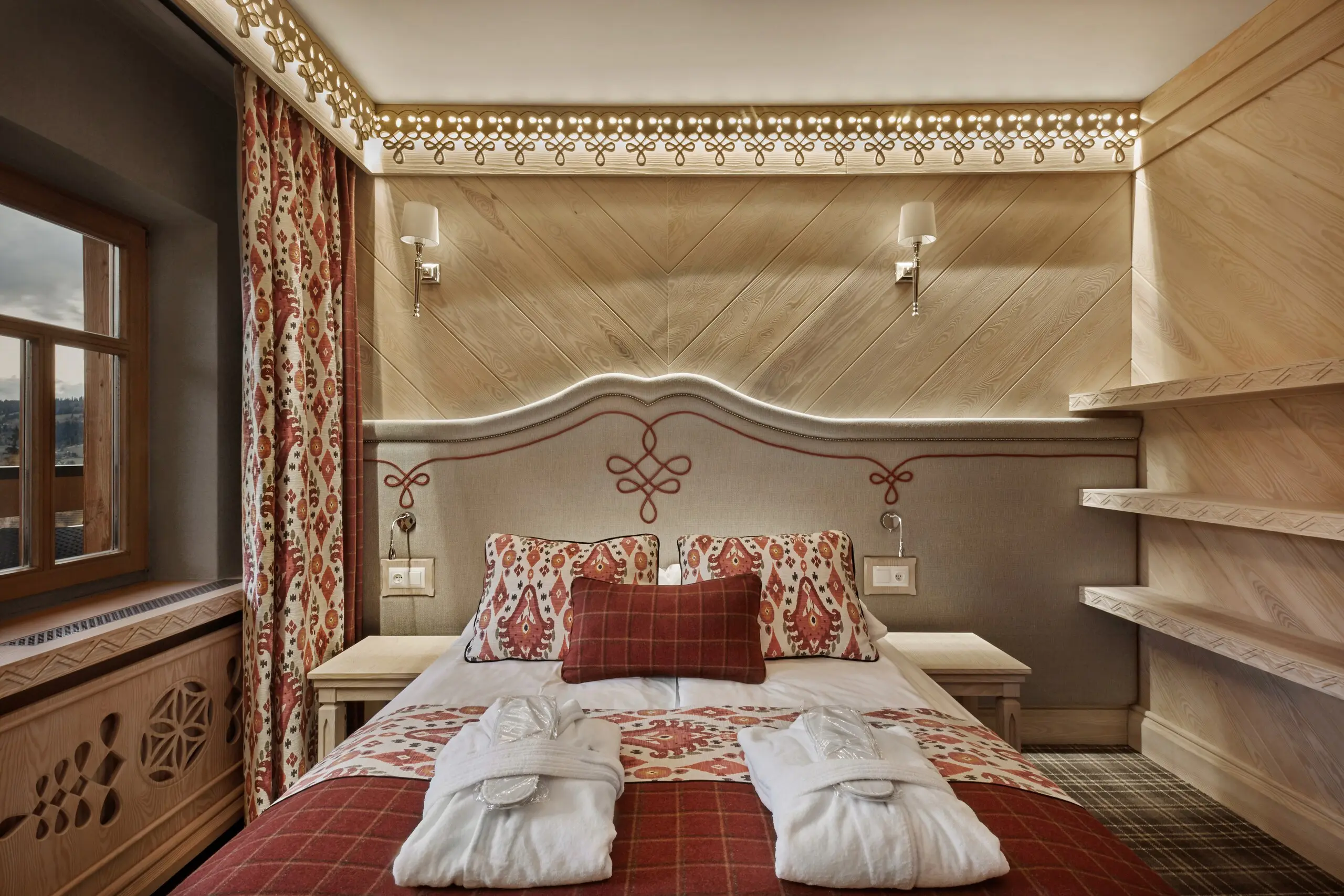 Doppelzimmer mit Bergblick, Zimmer Nr. 27